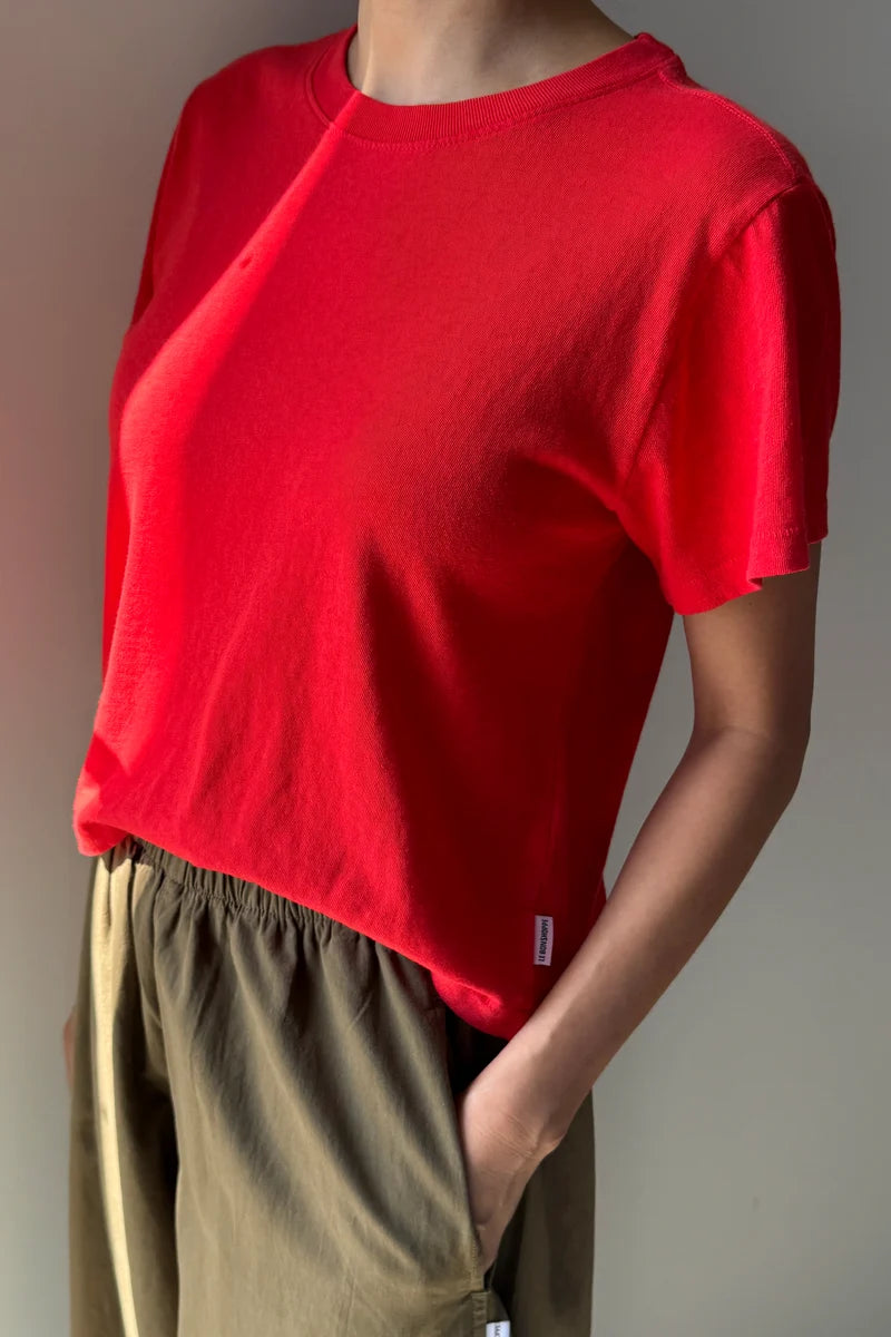 Airy Darling tee - Tomato