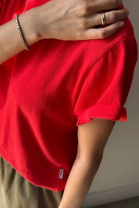 Airy Darling tee - Tomato