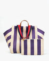 Beach tote w/ flat clutch