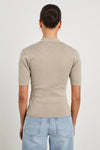 The Court Polo - heather oat