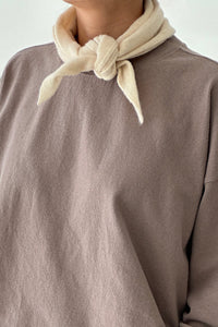 cashmere bandana - oatmeal