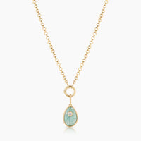 Cowrie Amazonite necklace