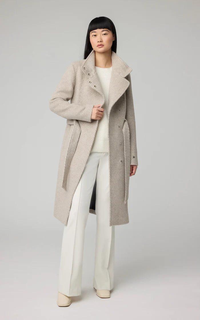 Genie semi-fitted wool coat - Hush