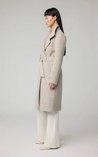 Genie semi-fitted wool coat - Hush