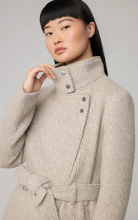 Genie semi-fitted wool coat - Hush