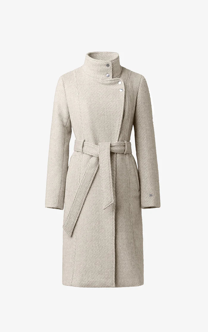 Genie semi-fitted wool coat - Hush