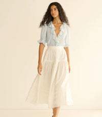 Henri top - Alice Blue