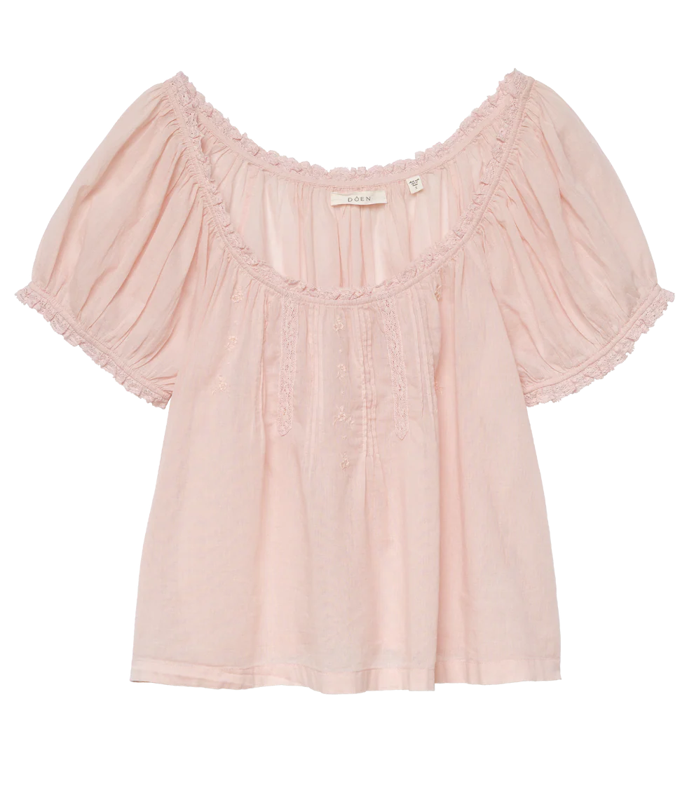 Frederica top - blush