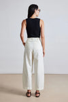 Bari crop trouser - Cream