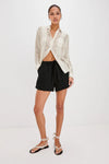 The Jenner short - black