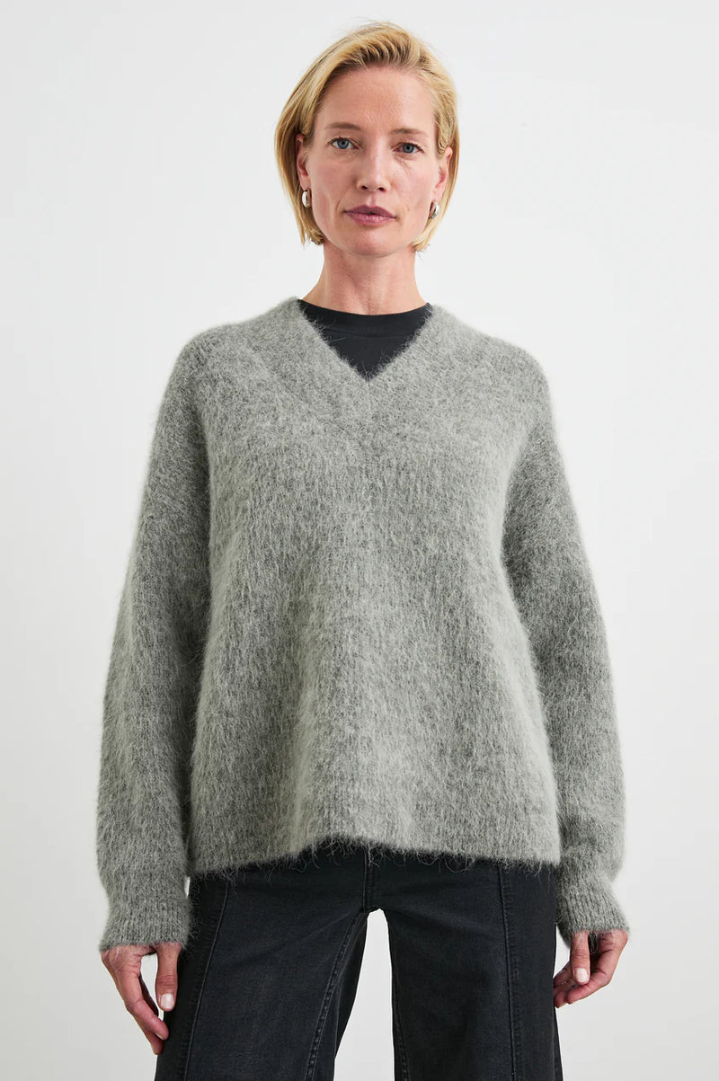 Jodie sweater - Heather Grey