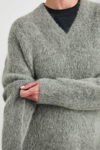 Jodie sweater - Heather Grey