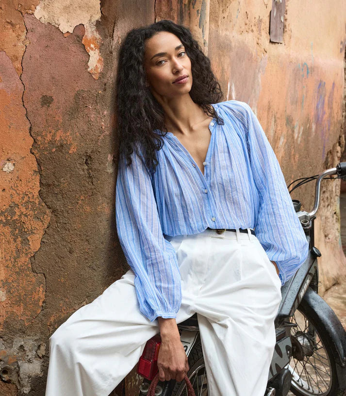Jonie top - Salerno Stripe