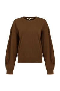 Katarina sweatshirt- cocoa