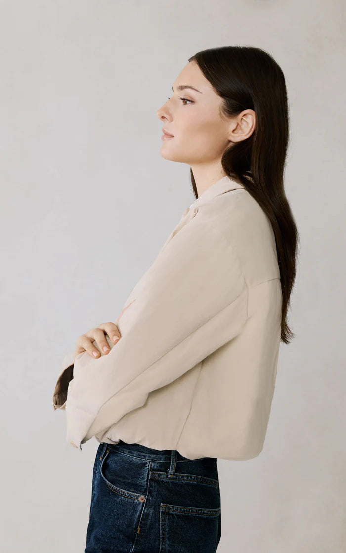 Laleh down jacket - soft teak