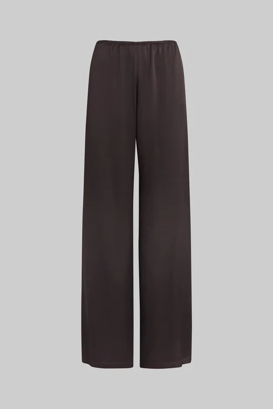 Barb wide leg pants - Chocolate