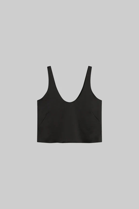 Barb scoop tank - black