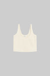 Barb Scoop tank - creme