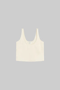 Barb Scoop tank - creme