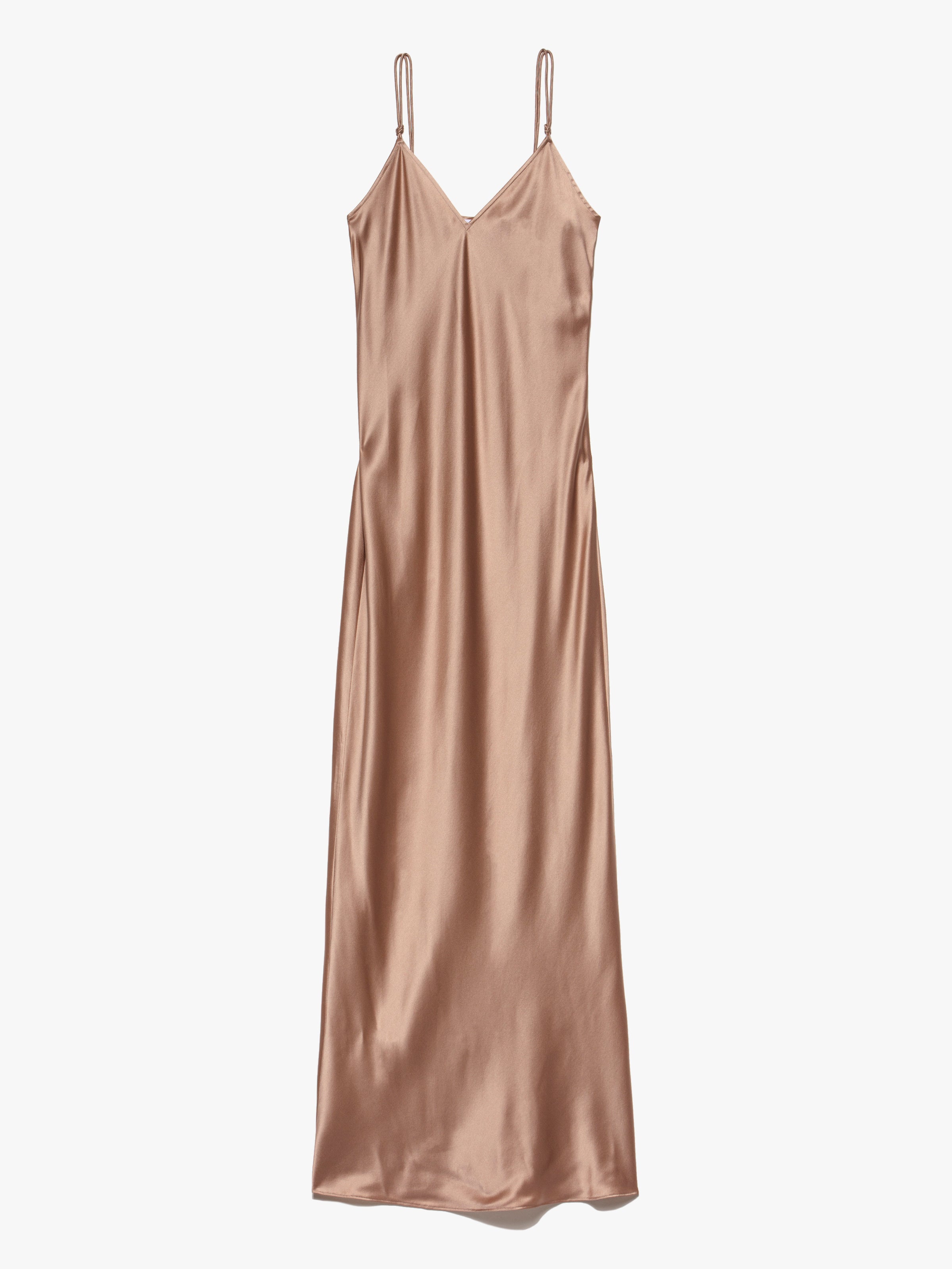 v neck cami dress - blush