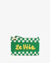 Le Vibe - hand beaded clutch