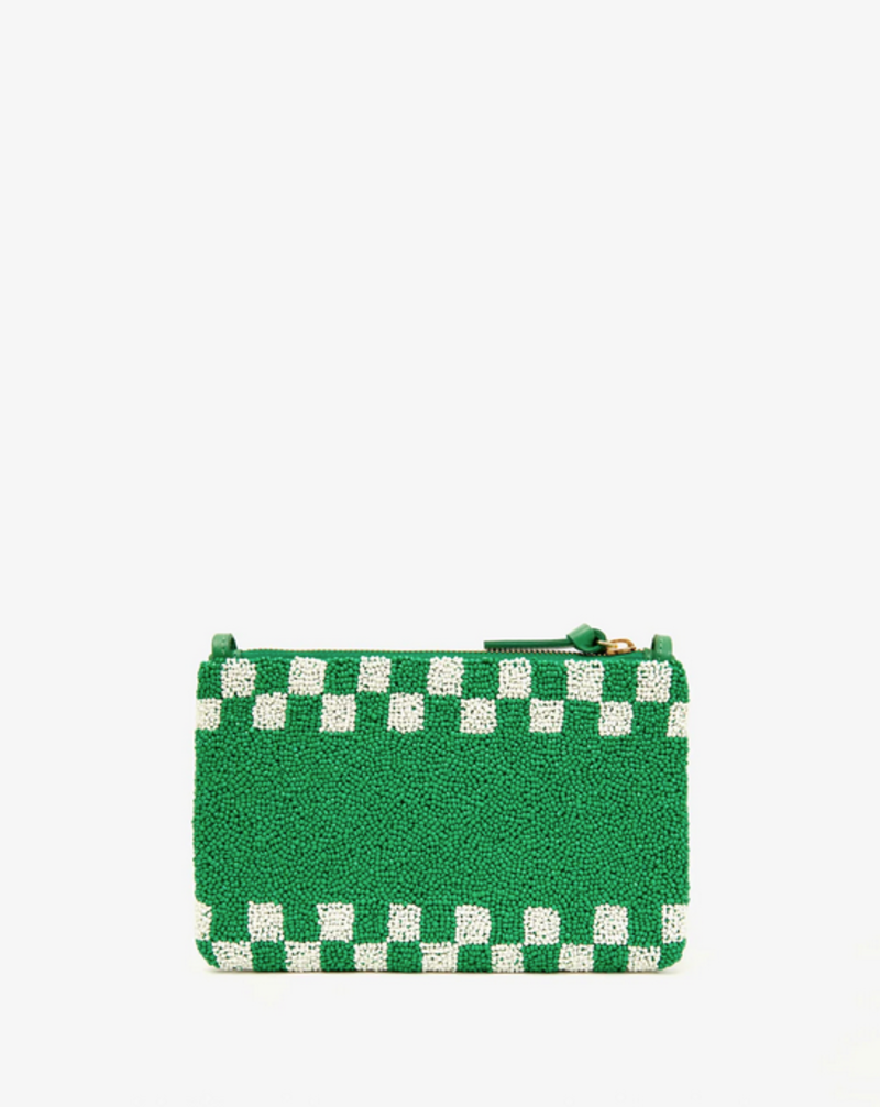 Le Vibe - hand beaded clutch