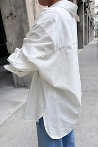 Owen button down - white