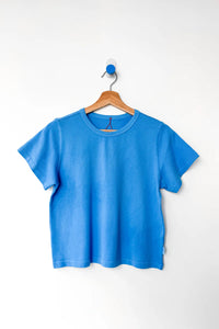 Little Boy tee - Coastal Blue