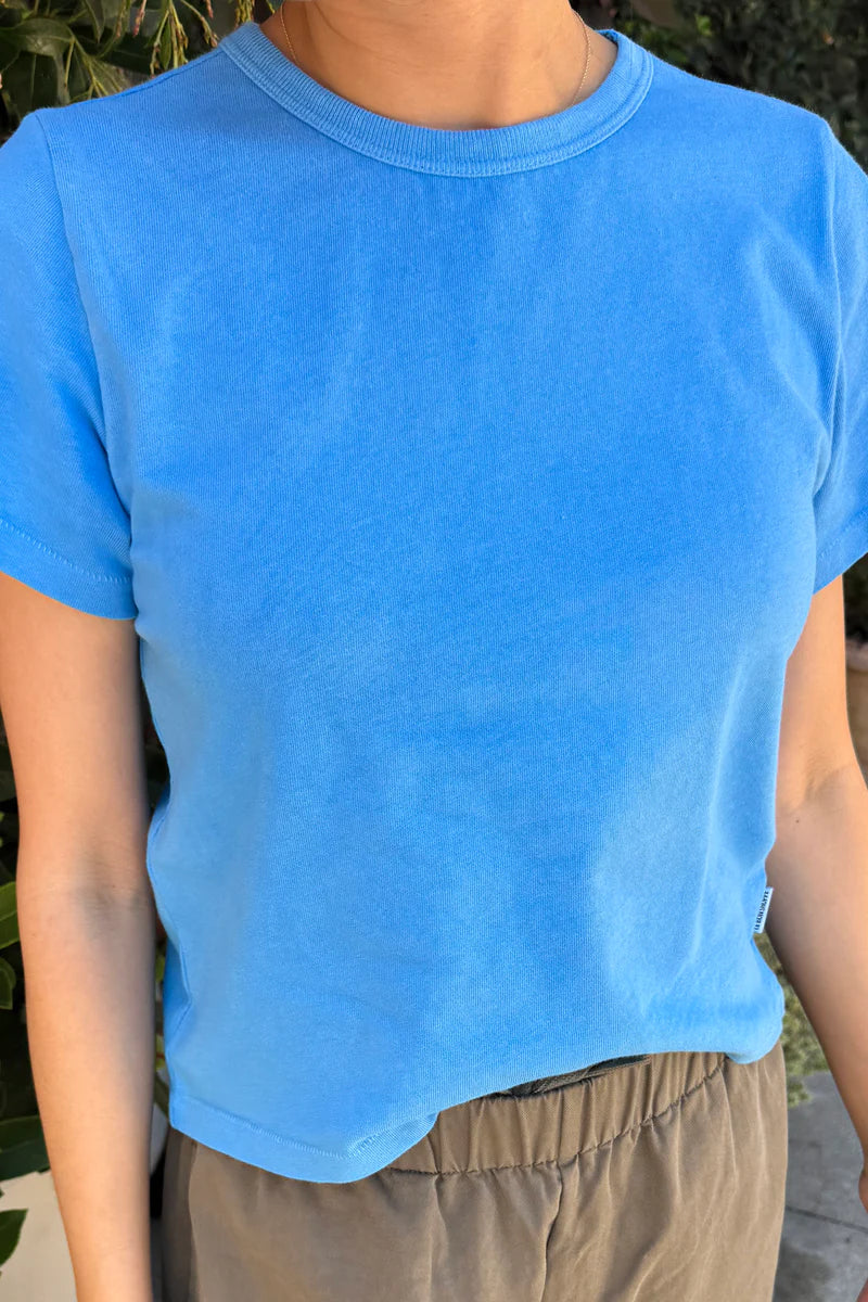 Little Boy tee - Coastal Blue