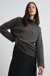 Nadine cashmere sweater - Thunder