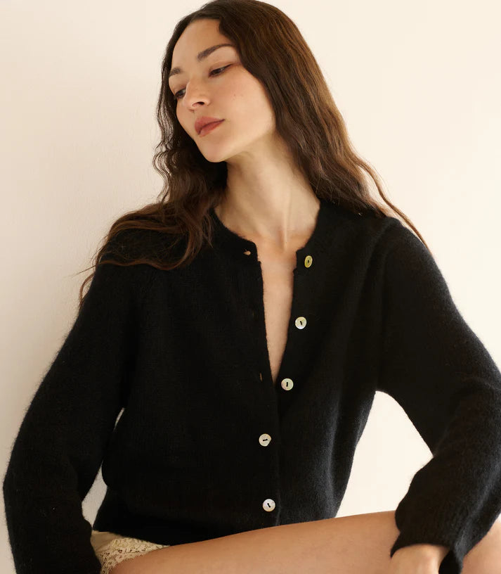 Petra cardigan - black