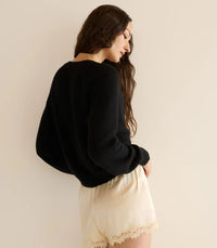 Petra cardigan - black