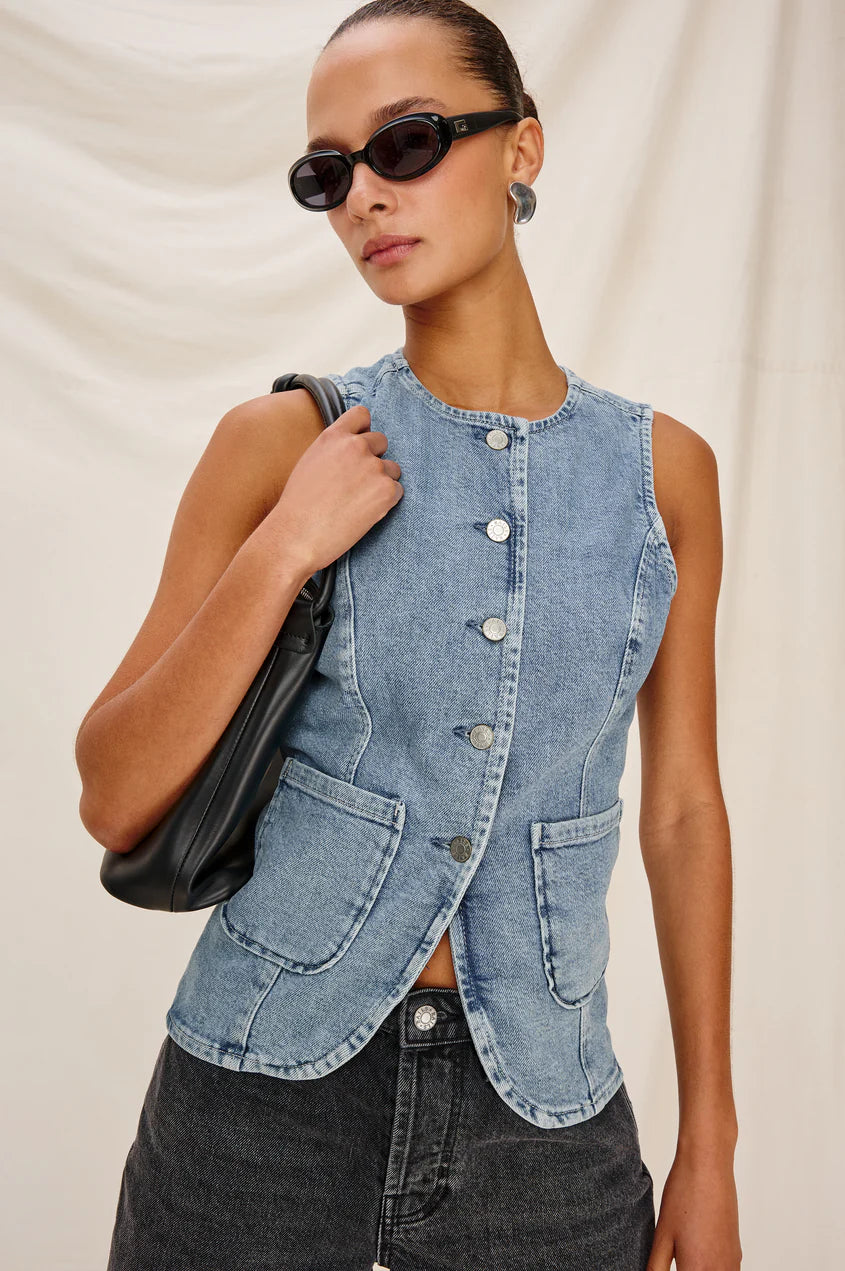 Portola vest - Blue eyed girl