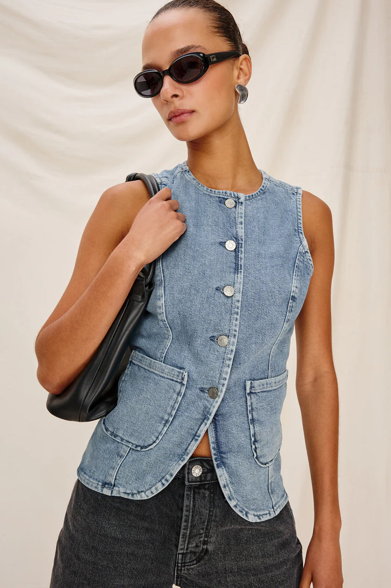 Portola vest - Blue eyed girl