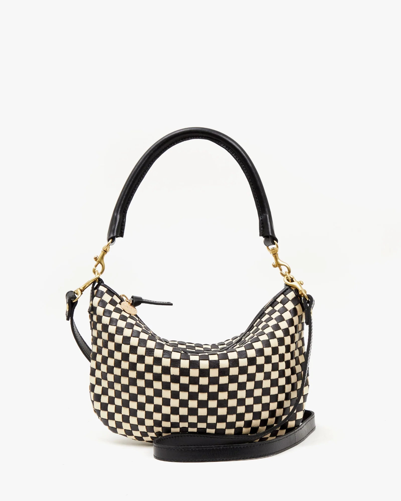 Petit Moyen - black & cream checker