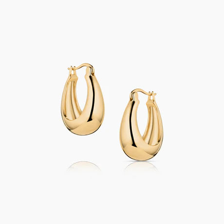 Lumi petite hoop earrings