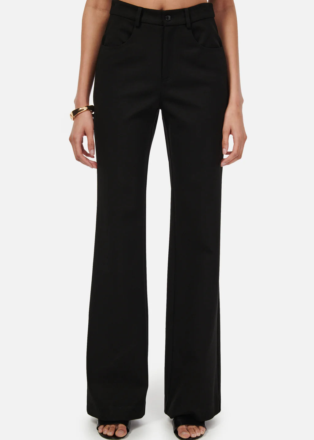 Lu wide leg pants- black – Emry boutique