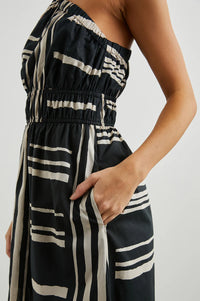 Selani dress - Island stripe