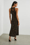 Solene dress - Umber leopard