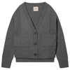 Guernsey cardigan - Charcoal
