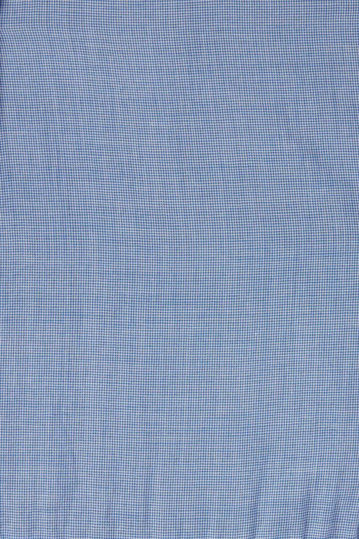 Balke overisized button down -blue houndstooth