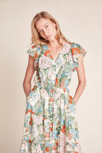 Kristi dress - vintage courtyard