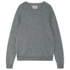 Cashmere distressed crew - grey