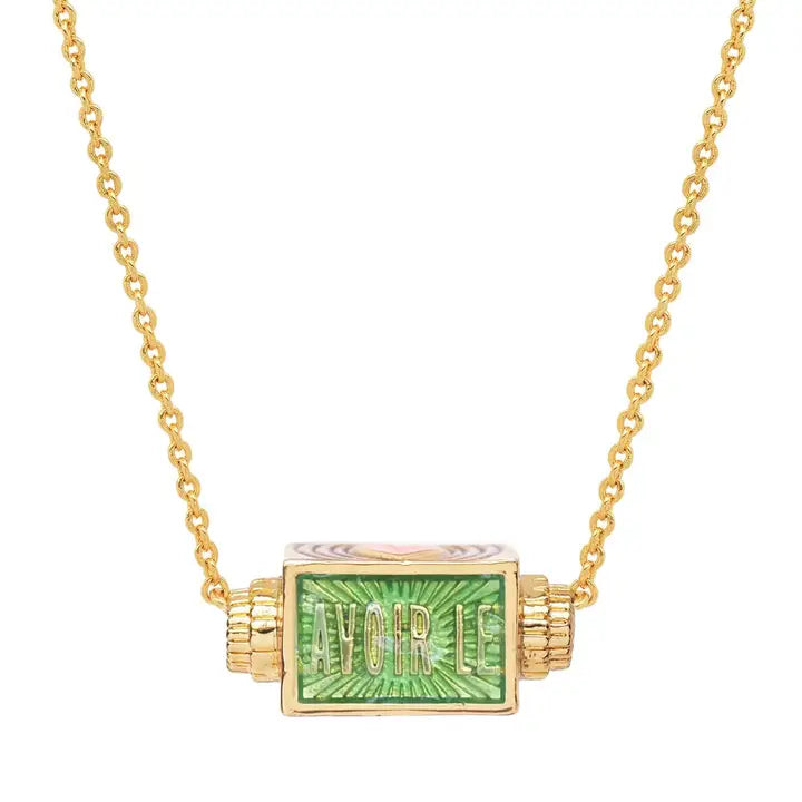 Love spinner necklace