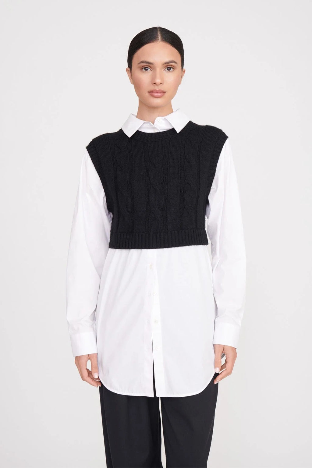 The Cooper top - black & white