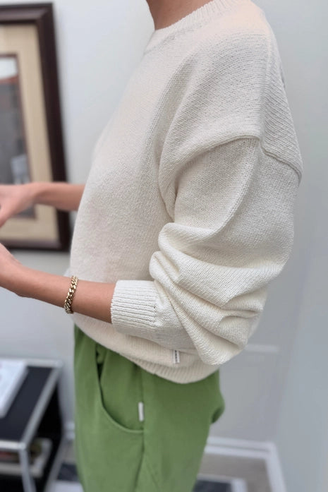 Milo sweater - white