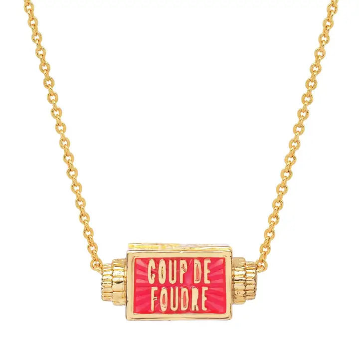 Love spinner necklace