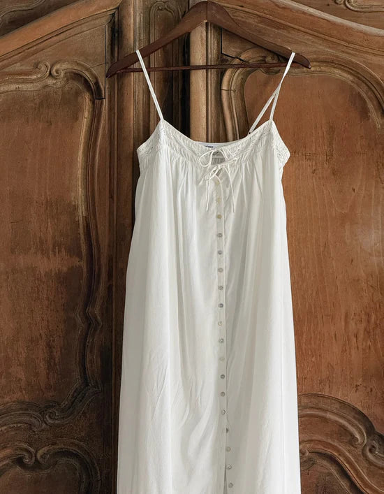 Sunvale maxi dress - white