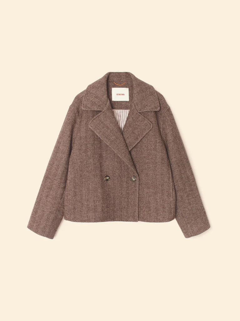Charles jacket - brown