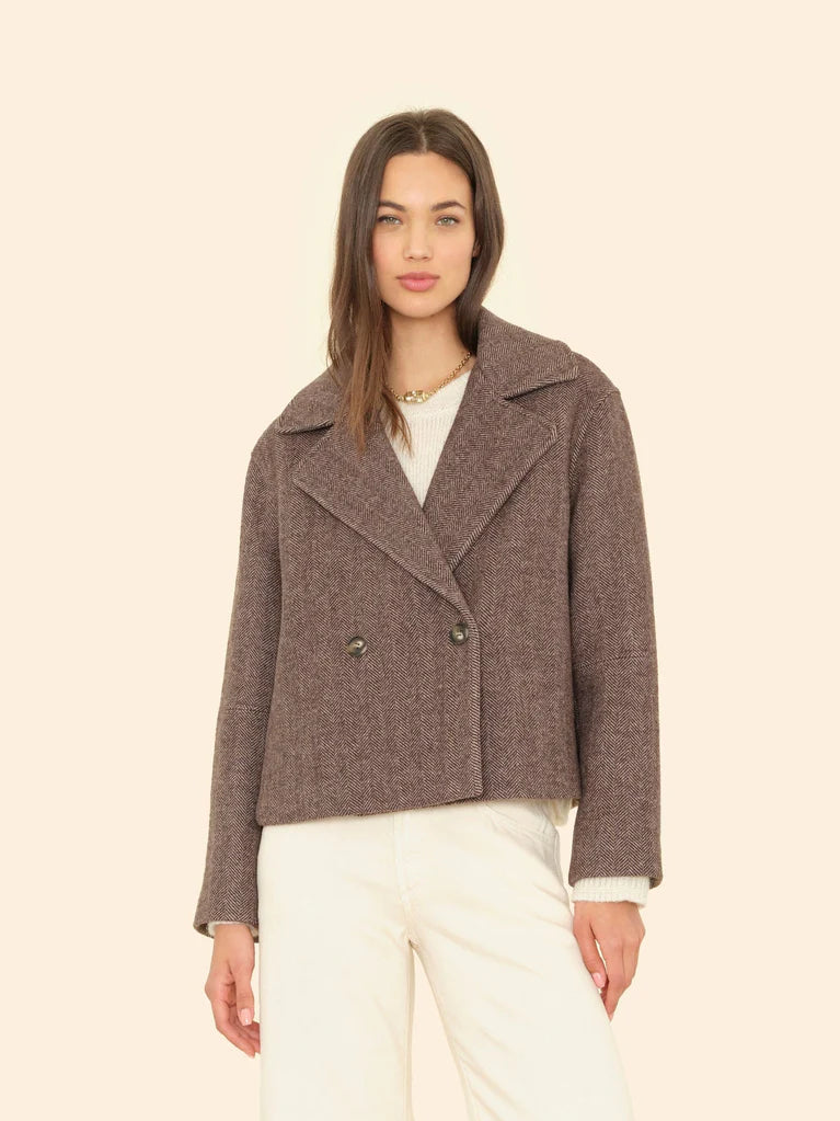 Charles jacket - brown